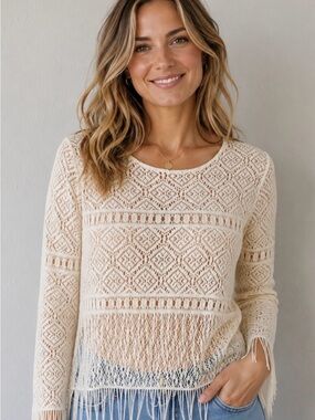 Vintage Jessica Max fringed shirt
